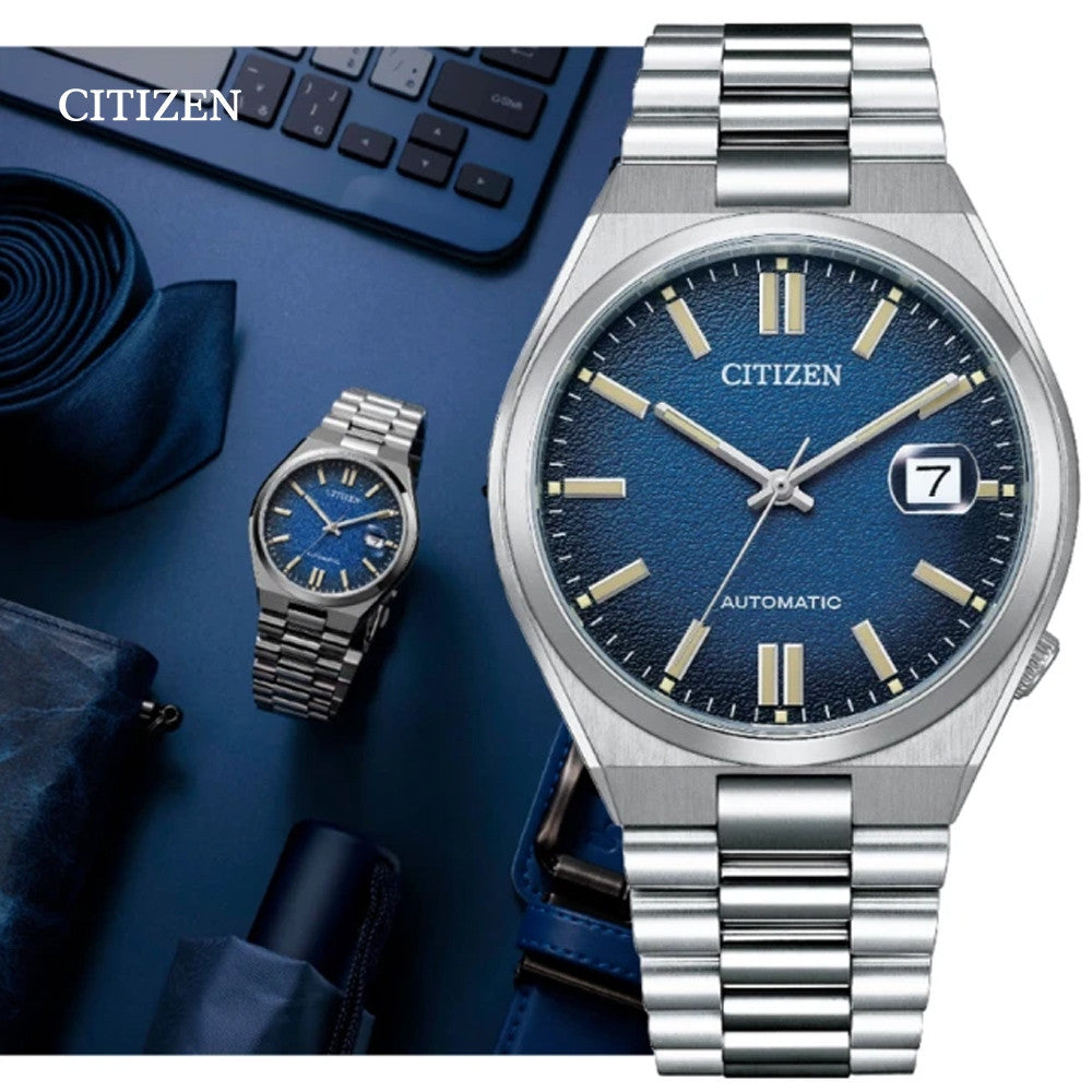 citizen tsuyosa mens automatic movement watch nj0151-88l
