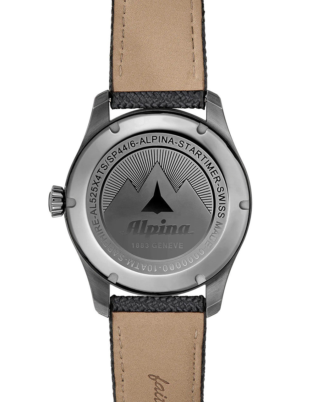 alpina startimer pilot mechanical watch al-525g4ts26