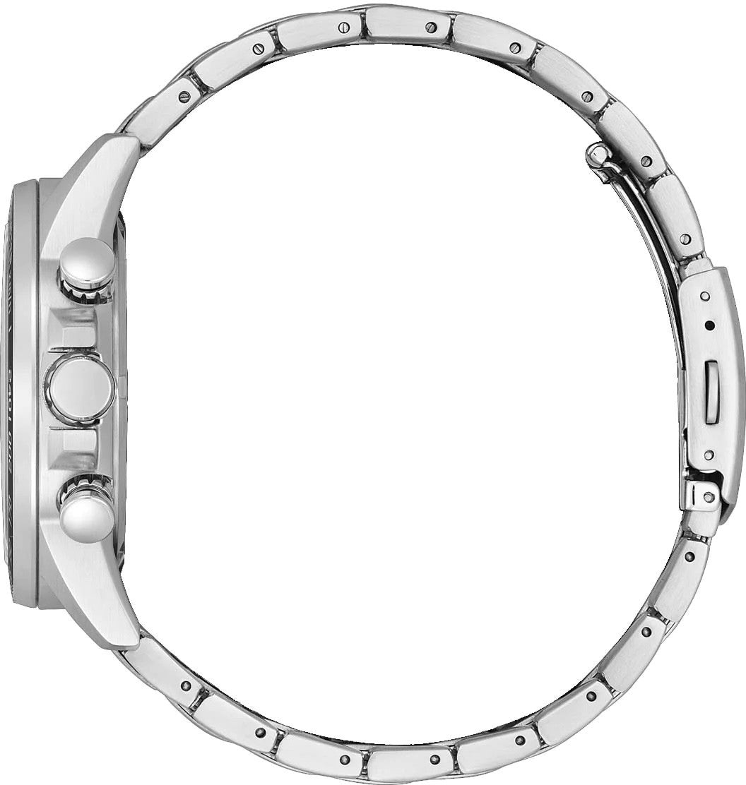 citizen mens stainless steel chronograph ca0780-87x