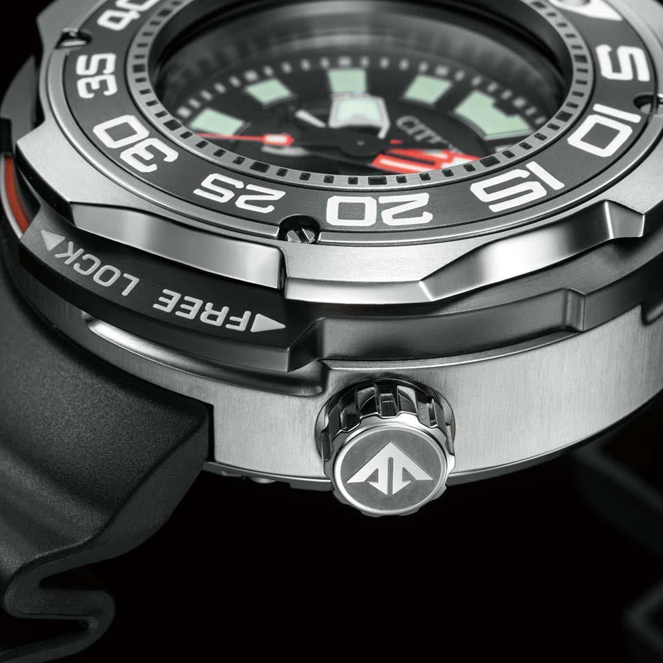 citizen titanium 1000m professional divers watch bn7020-09e