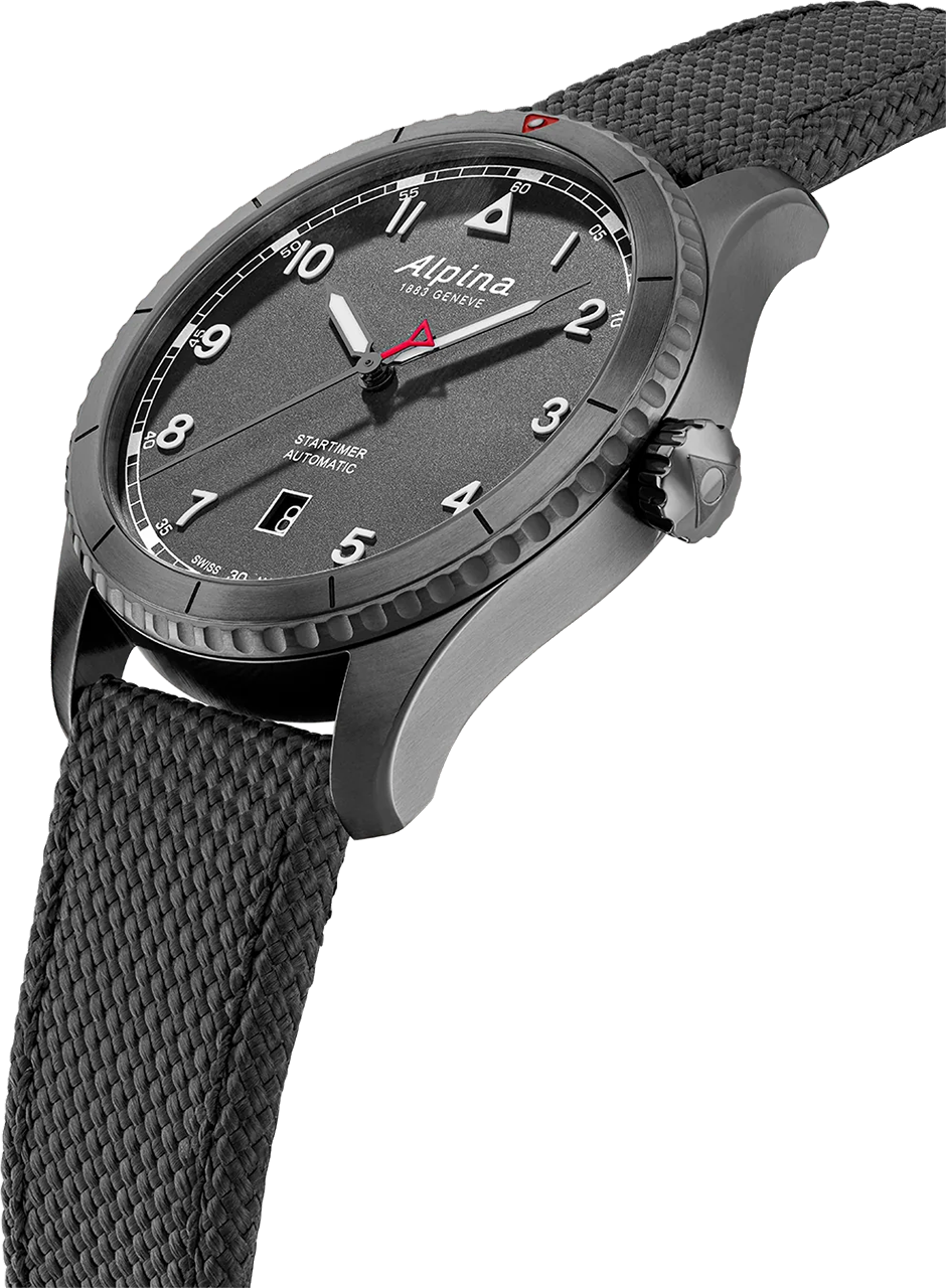 alpina startimer pilot mechanical watch al-525g4ts26
