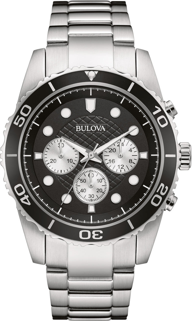 bulova mens chronograph 98a154 starbuy