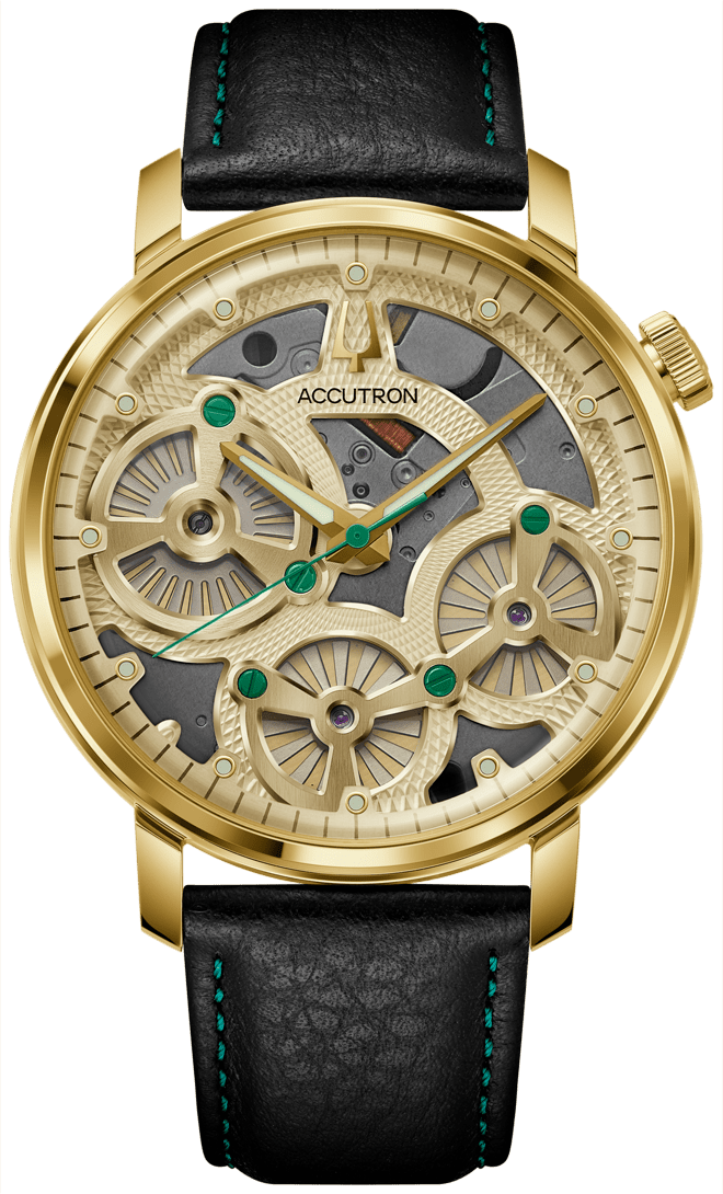 Accutron Spaceview 2020 Mens Electrostatic Watch 27A205A