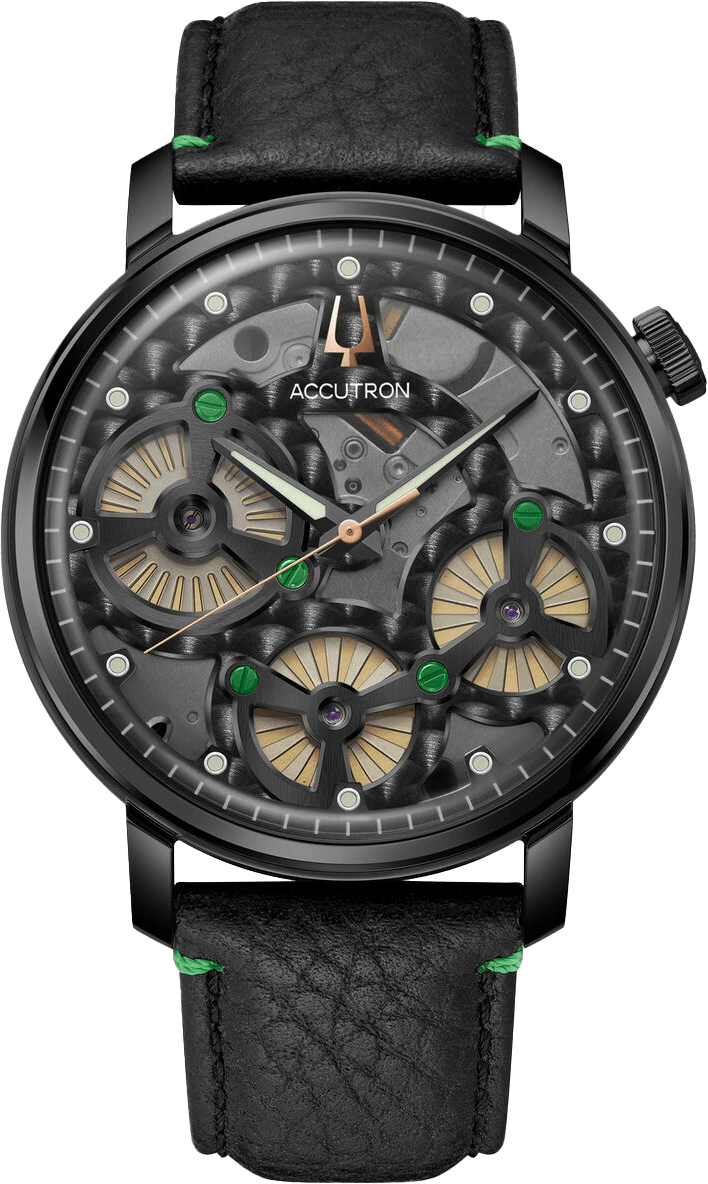 Accutron Spaceview Evolution x Hudson Whiskey Mens Watch 28A209