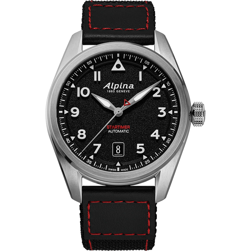 Alpina Startimer Pilot Automatic 40mm AL-525BW4S36 - Starbuy Australia