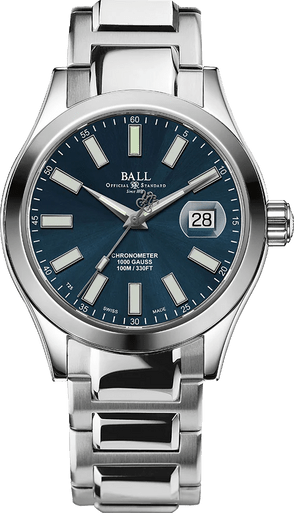 Ball 40mm Engineer III Marvelight Chronometer Blue - Starbuy Australia