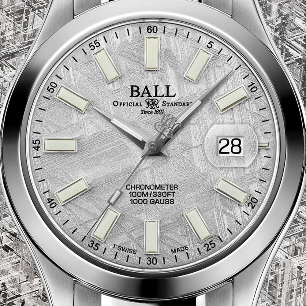 Ball 40mm Engineer III Marvelight Chronometer Meteorite. - Starbuy Australia