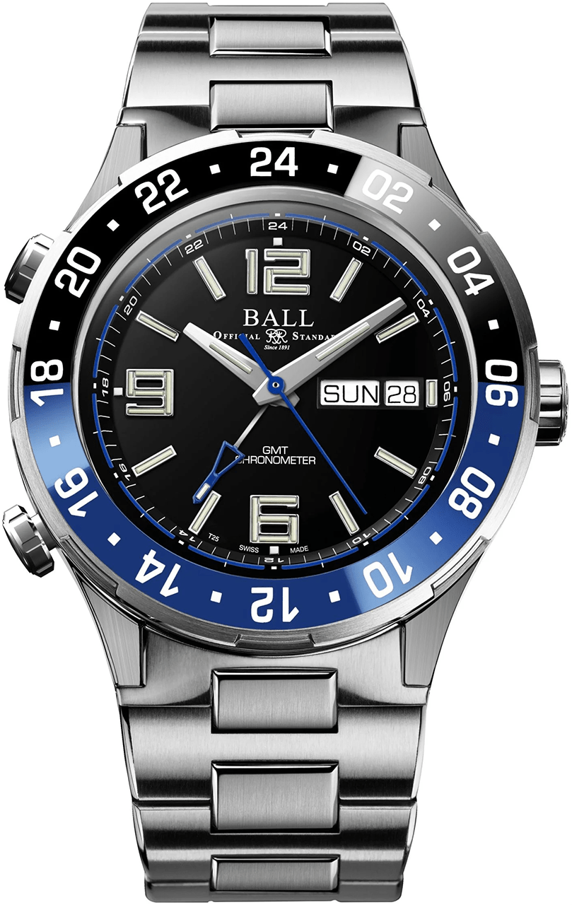 Ball 40mm Roadmaster Marine GMT - Starbuy Australia