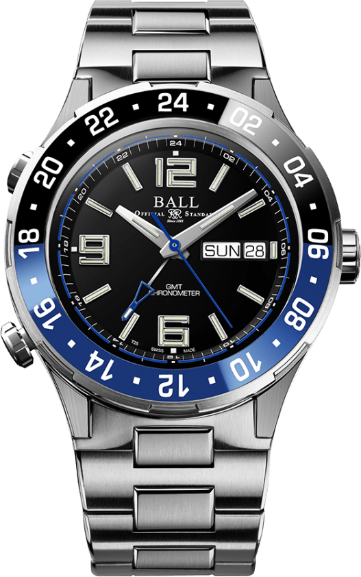 Ball 40mm Roadmaster Marine GMT - Starbuy Australia