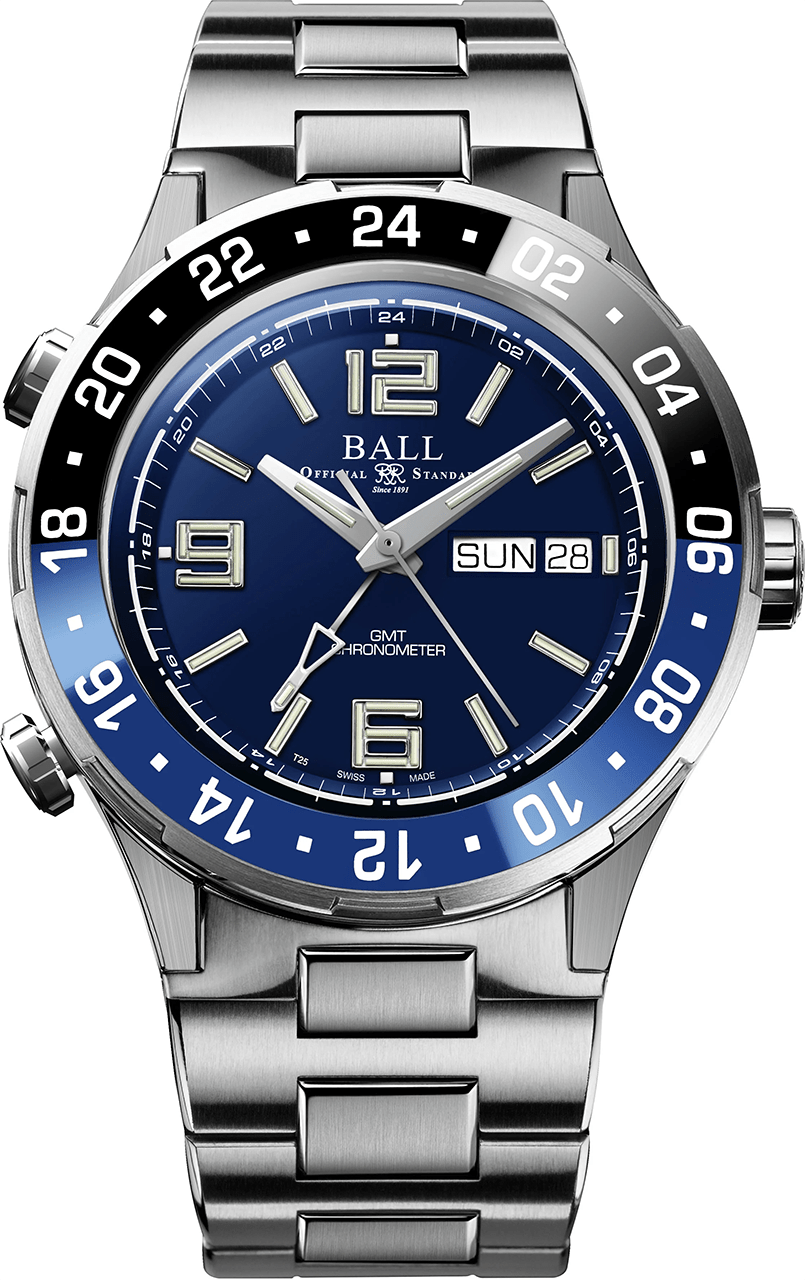 Ball 40mm Roadmaster Marine GMT BE - Starbuy Australia