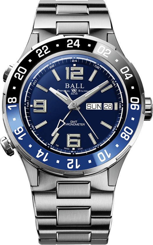 Ball 40mm Roadmaster Marine GMT BE - Starbuy Australia