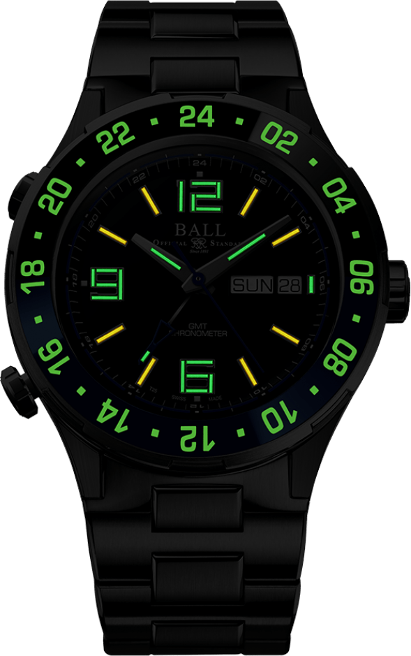 Ball 40mm Roadmaster Marine GMT BE - Starbuy Australia