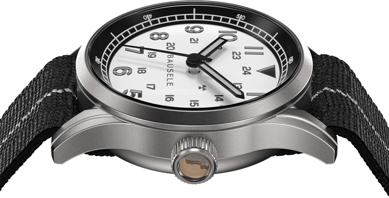 Bausele 38mm Field White - Starbuy Australia