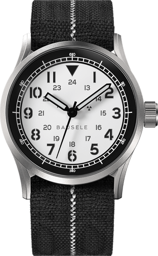 Bausele 38mm Field White - Starbuy Australia