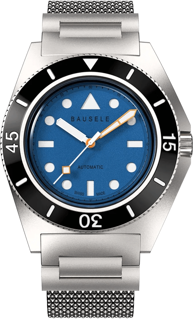 Bausele 39.5mm Endless Sunrise Alcyone Blue - Starbuy Australia