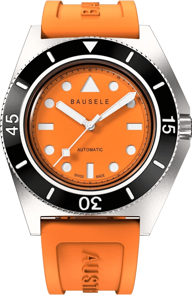 Bausele 39.5mm Endless Sunrise Tangerine Sun - Starbuy Australia