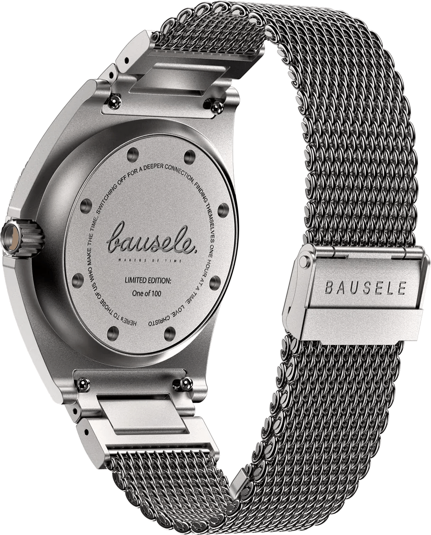 Bausele 39.5mm Endless Sunrise Tangerine Sun - Starbuy Australia