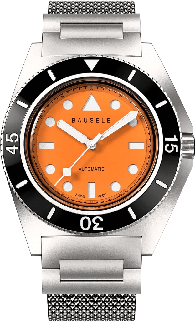 Bausele 39.5mm Endless Sunrise Tangerine Sun - Starbuy Australia