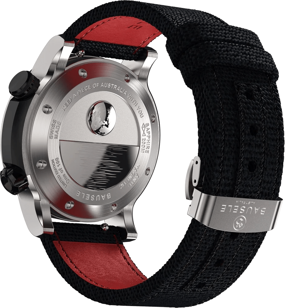 Bausele 42mm OceanMoon V Orca Black - Starbuy Australia