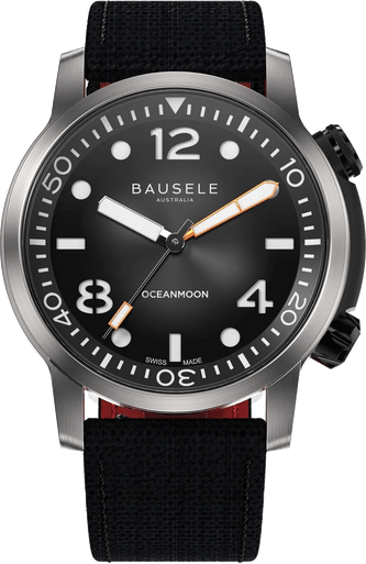 Bausele 42mm OceanMoon V Orca Black - Starbuy Australia