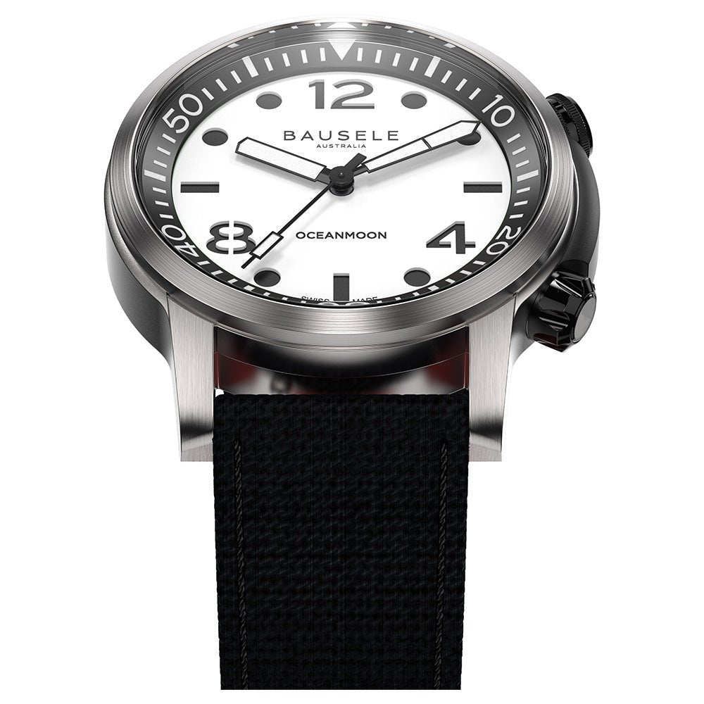 Bausele 42mm Starbuy Blanc et Noir - Starbuy Australia