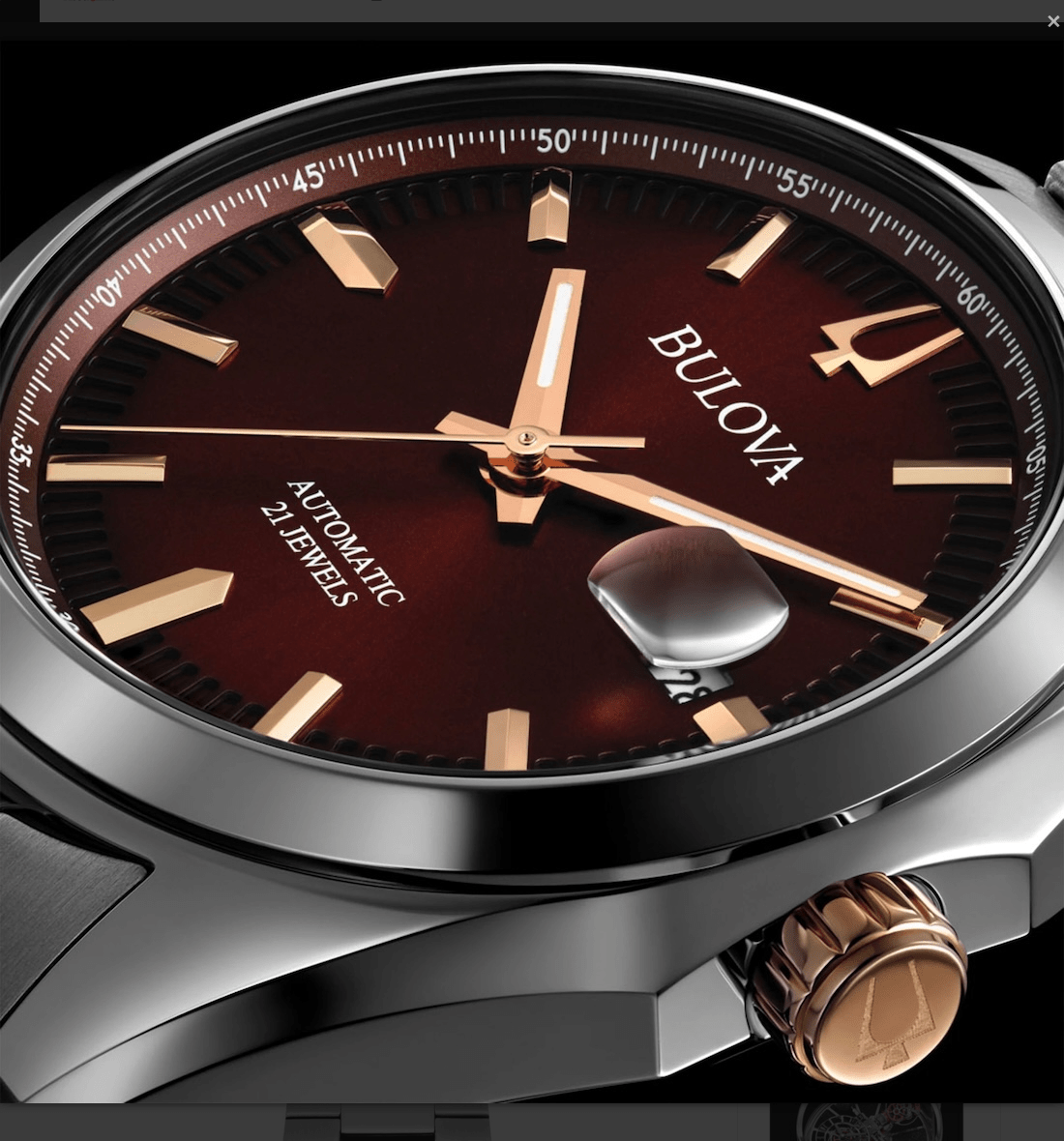 Bulova Automatic 39mm 98B422 - Starbuy Australia
