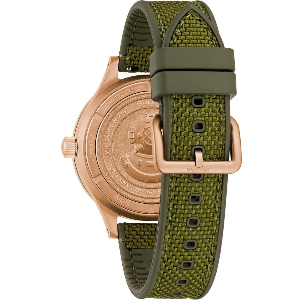 Bulova MIL - SHIPS 41mm 98A324 - Starbuy Australia