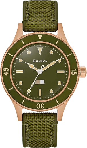 Bulova MIL - SHIPS 41mm 98A324 - Starbuy Australia