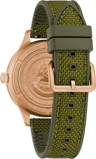 Bulova MIL - SHIPS 41mm 98A324 - Starbuy Australia
