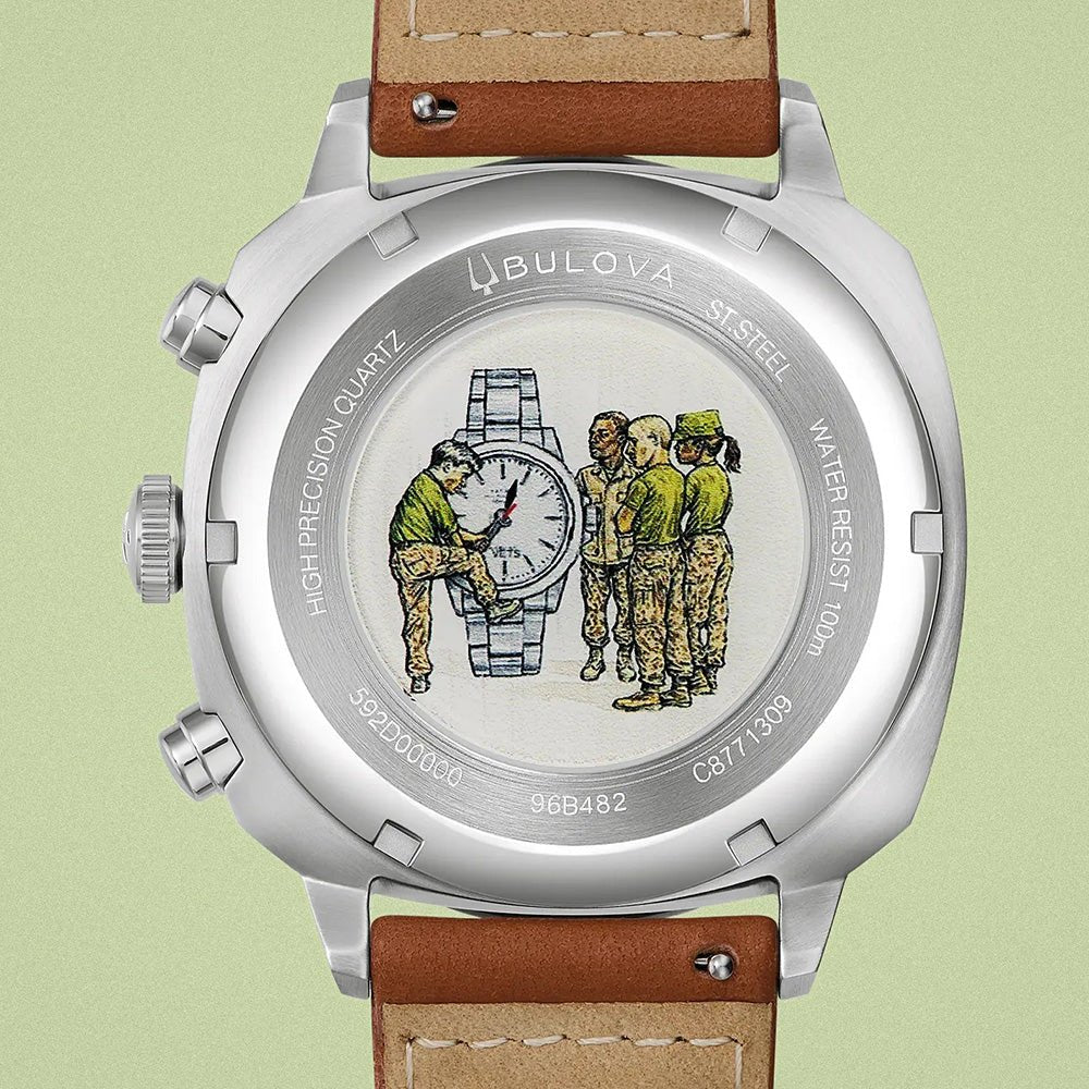Bulova Military Precisionist 42.5mm 96B482 - Starbuy Australia