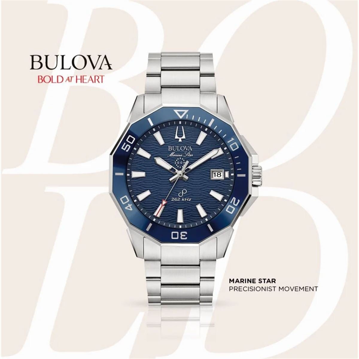 Bulova Precisionist 43mm 96B433 - Starbuy Australia