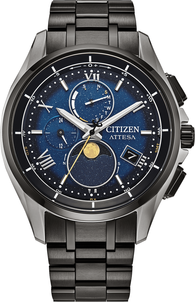 Citizen Attesa Mens Solar Power Eco Drive Watch BY1007-60L