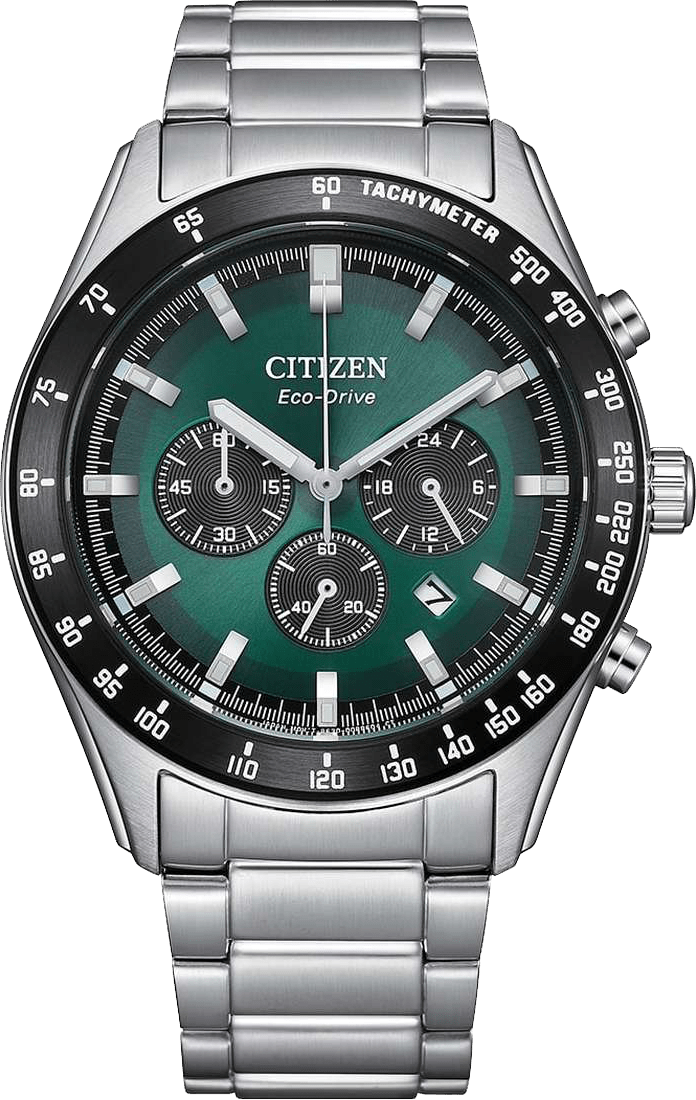 Stainless Steel Citizen Eco Drive Brycen Review Citizen Eco-Drive Brycen  Super Titanium Blue Dial Brown Leather