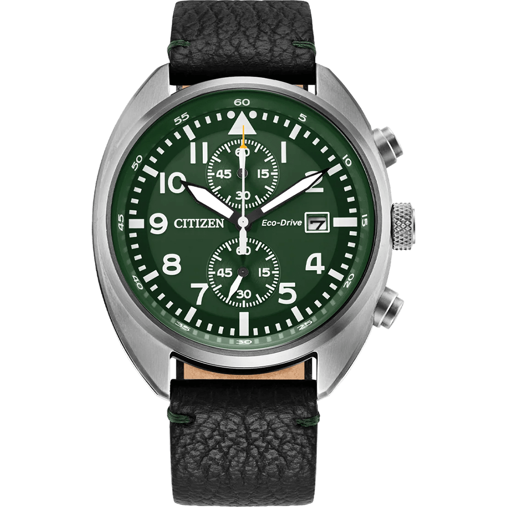 Citizen CA7041-07X Aviator Chronograph Eco-Drive Watch 41mm