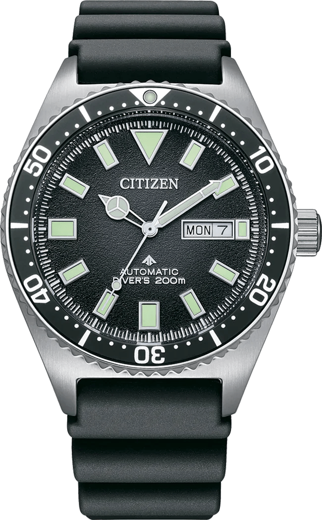 Citizen Mechanical Automatic Mens 200m Dive Watch NY0120-01E