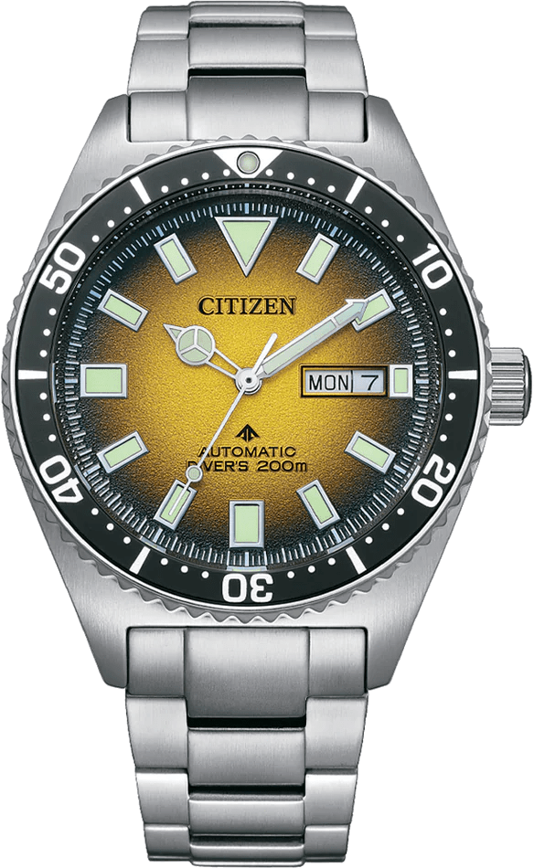 Citizen Mechanical Automatic Mens 200m Dive Watch NY0120-52X