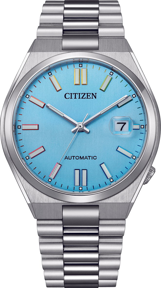 Citizen Tsuyosa Automatic Blue Dial Mens Watch NJ0151-53L
