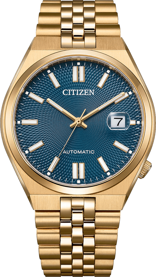 Citizen Tsuyosa 60 Automatic Blue Mens Watch NK0023-57L