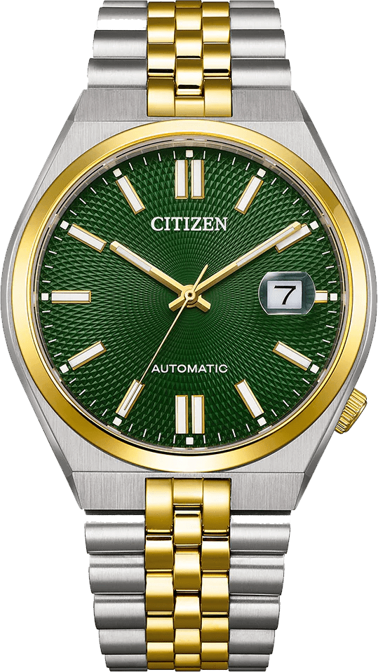 Citizen Tsuyosa 60 Automatic Green Mens Watch NK0024-54X