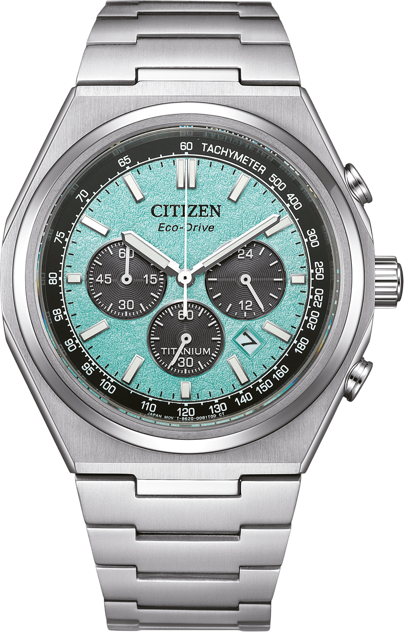 Citizen Zenshin Super Titanium Mens Chronograph CA4610-85M