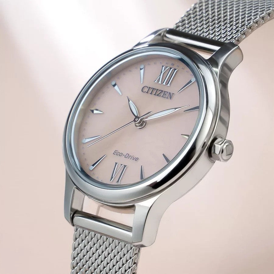 citizen ladies eco drive solar power dress watch em0899-81x