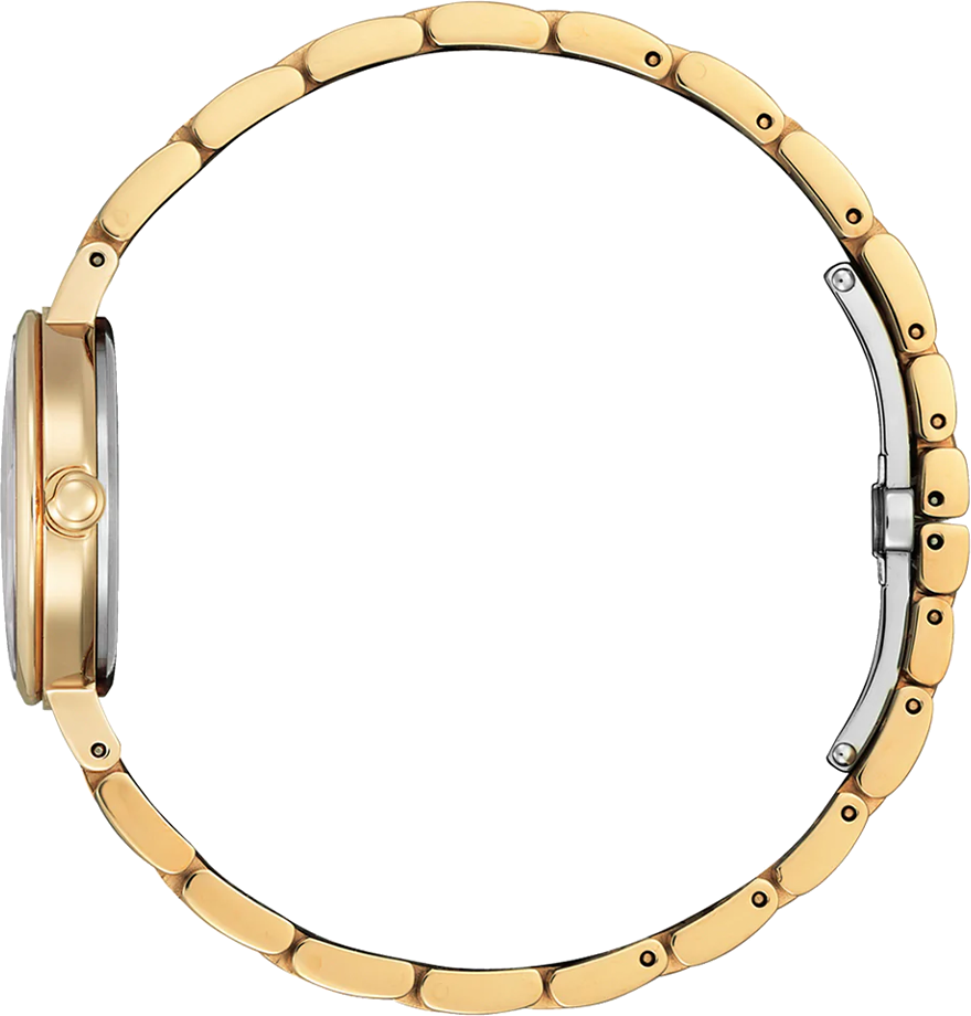 citizen ladies eco drive solar power dress watch em0993-82x