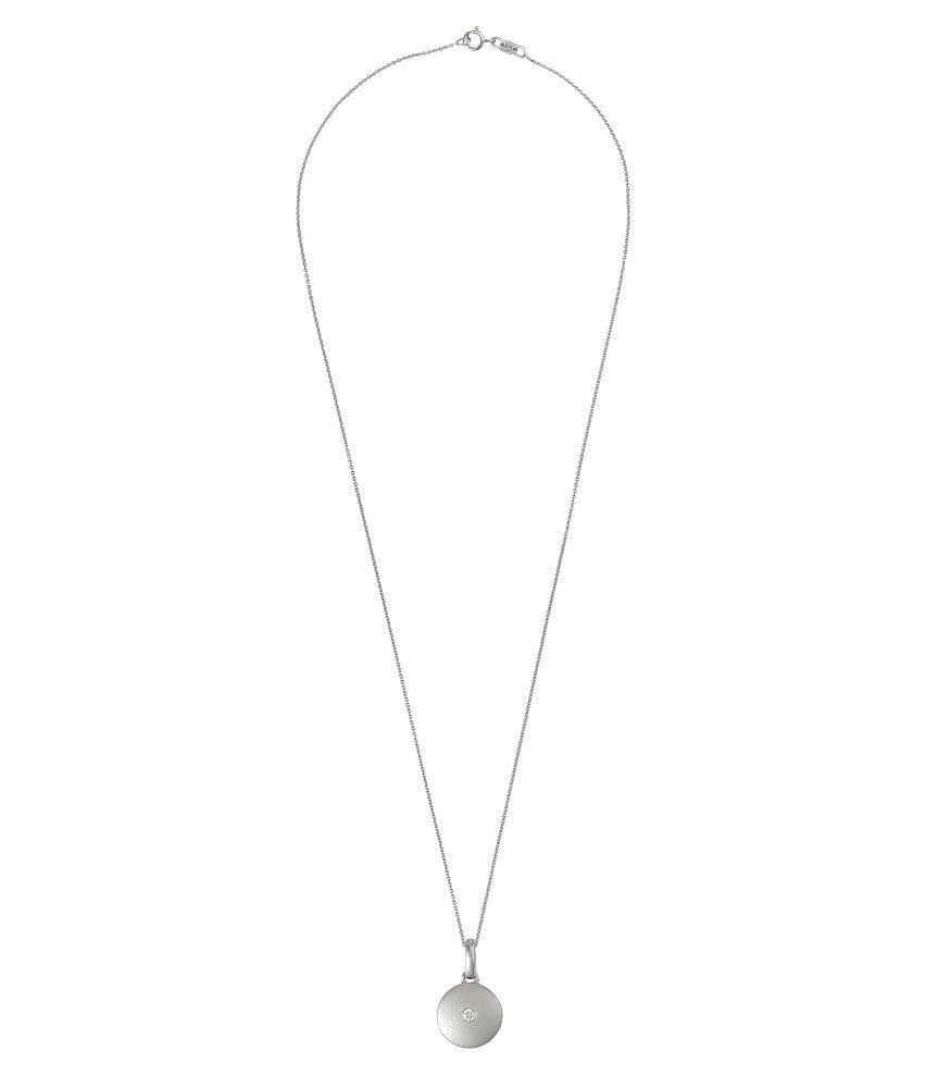 Diamond Circle Necklace 0.04ct - Starbuy Australia