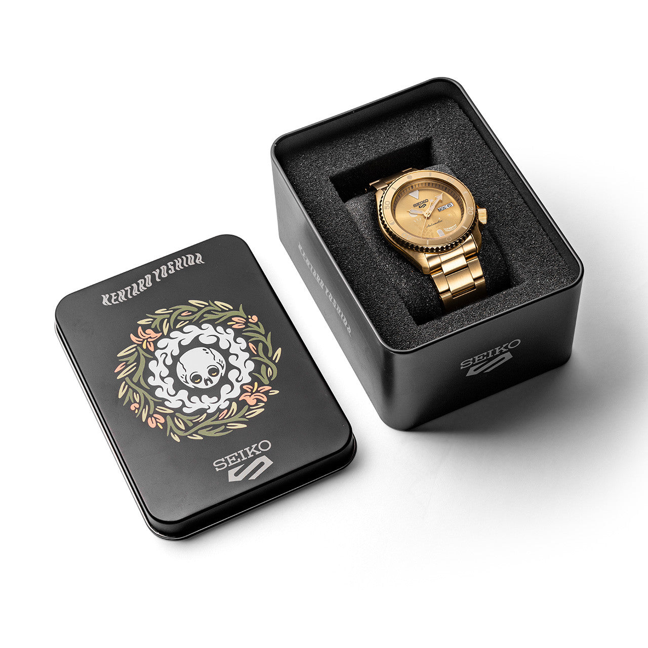 seiko x kentaro yoshida mens limited edition watch srpl26k