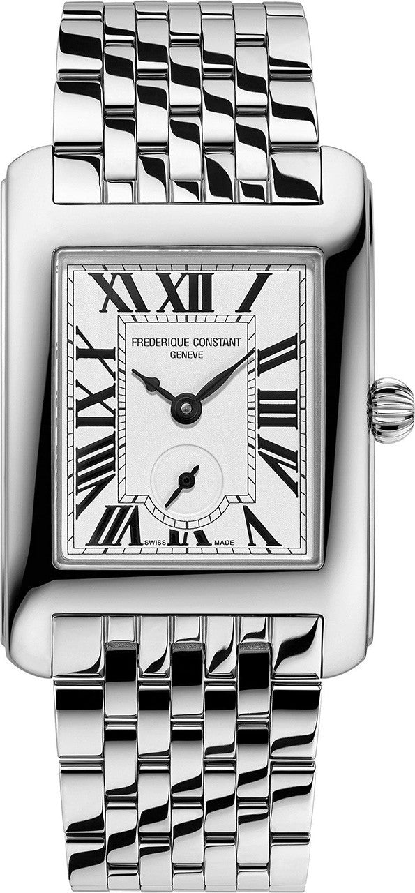 frederique constant stainess steel swiss watch fc-235s2c6b