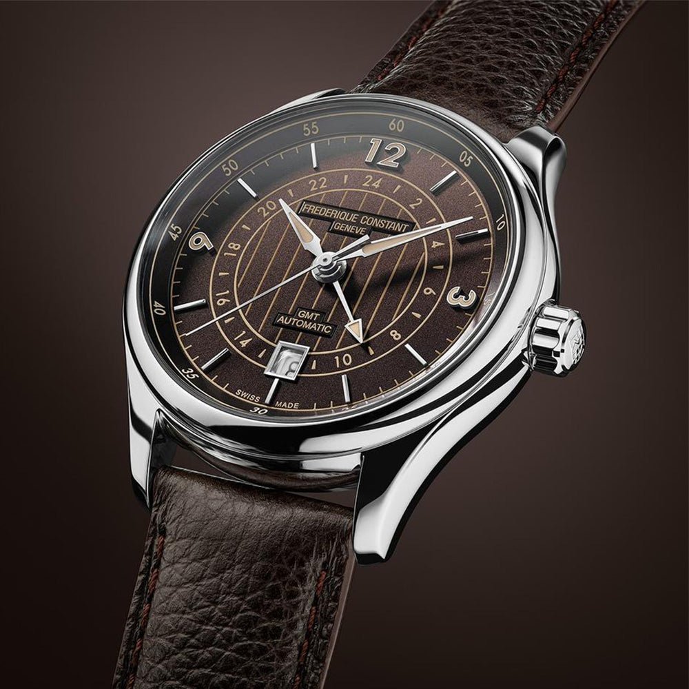 Frederique Constant Runabout Automatic GMT LE FC-350RBR5B6 - Starbuy Australia