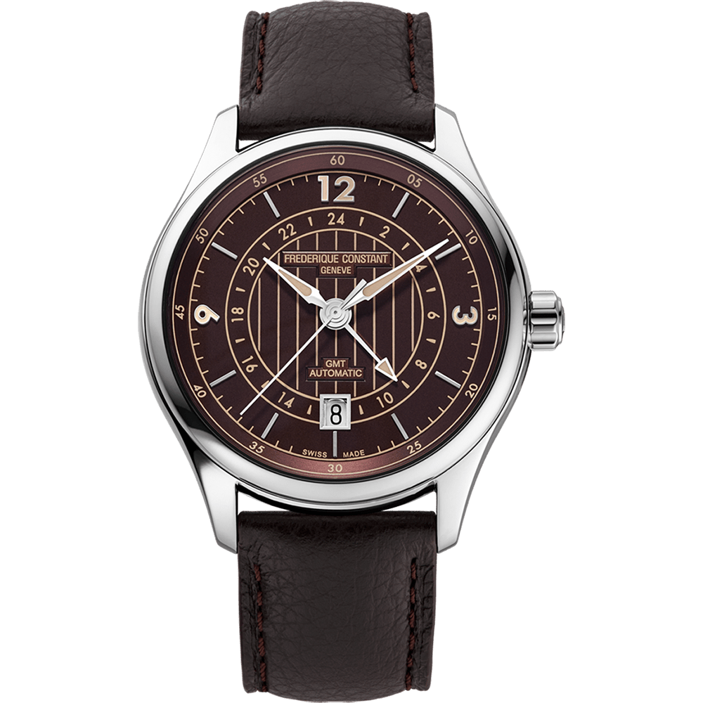 Frederique Constant Runabout Automatic GMT LE FC-350RBR5B6 - Starbuy Australia