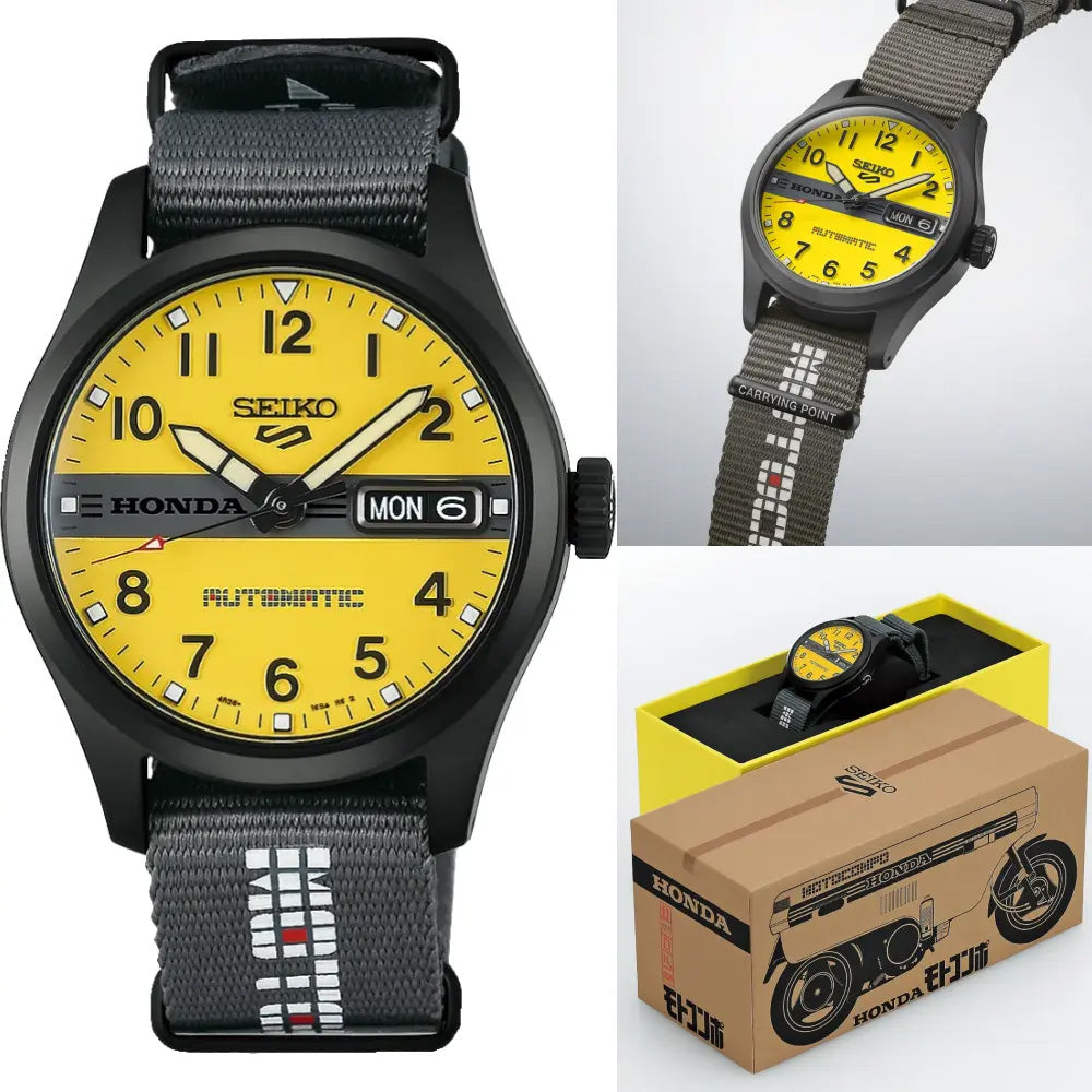 Seiko 5 Sports Honda Motocompo Limited Edition 36.4mm HDB010K