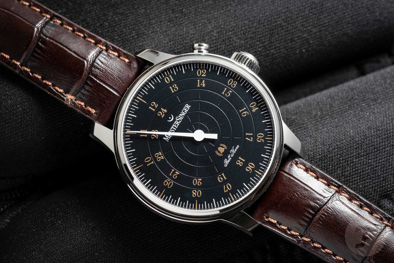 MeisterSinger 43mm Bell Hora BHO902G/B - Starbuy Australia