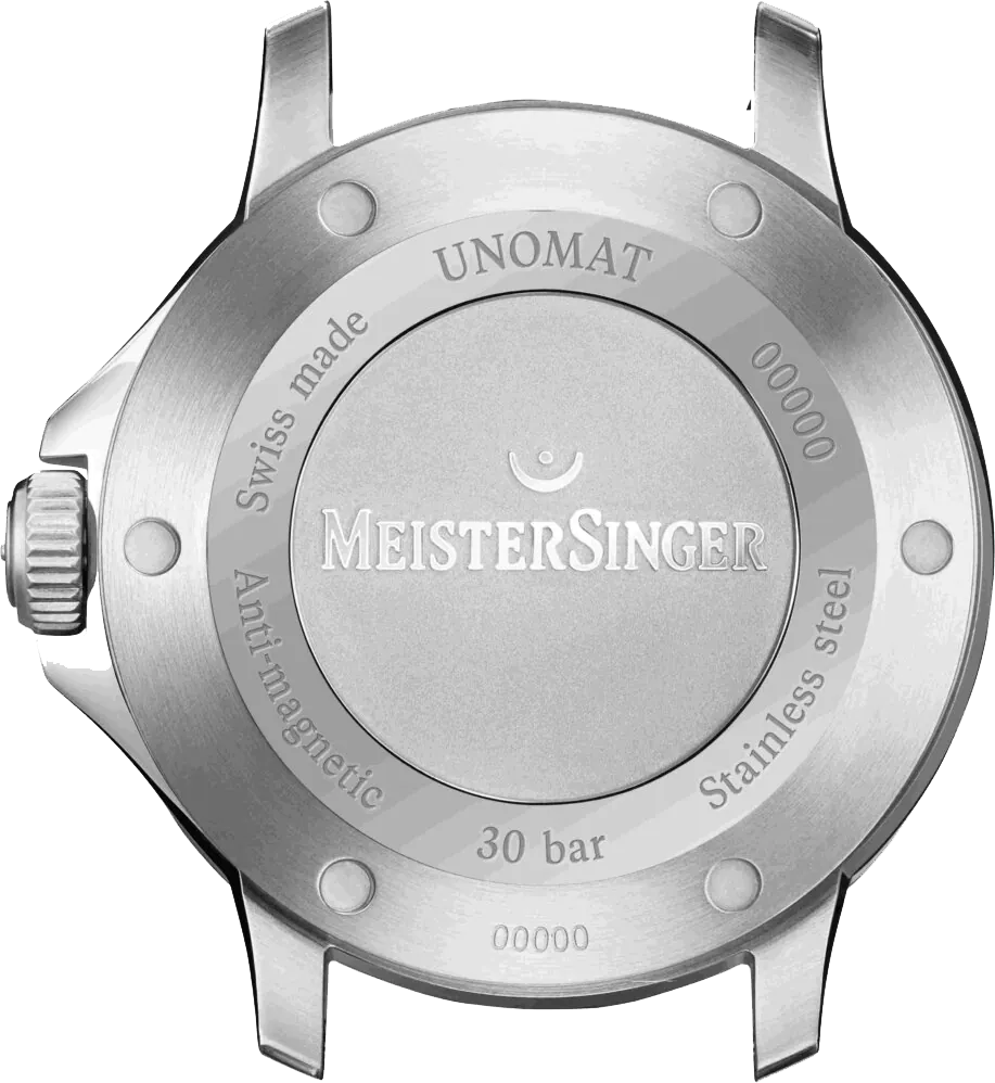 MeisterSinger 43mm Unomat UN902BLU - Starbuy Australia